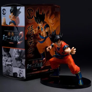 

15CM Dragon Ball Son Goku Toy PVC Anime Figure Saiyan Model Figures Doll Decoration Kids Gift Z49