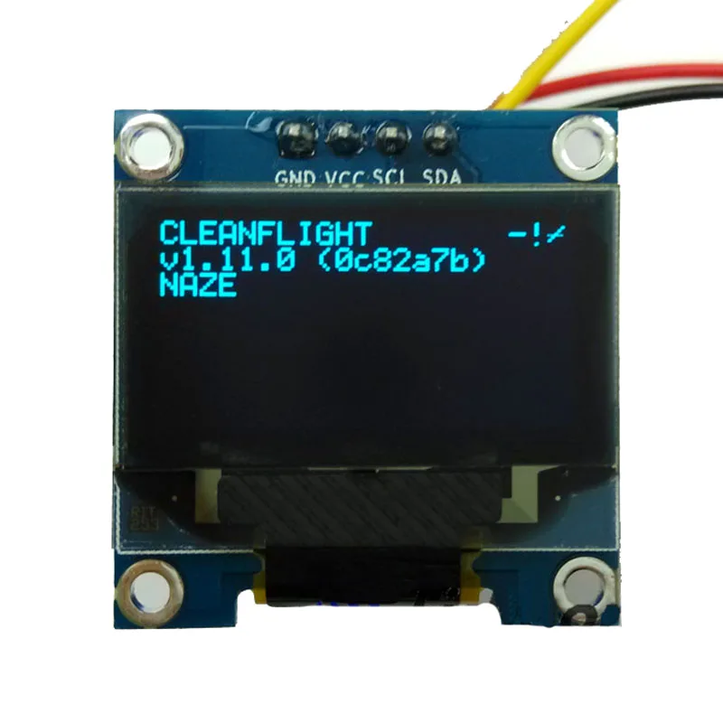 OLED дисплей состояния полета для RC Drone FPV Naze32 CC3D F3 F4 F7 Запчасти и аксессуары
