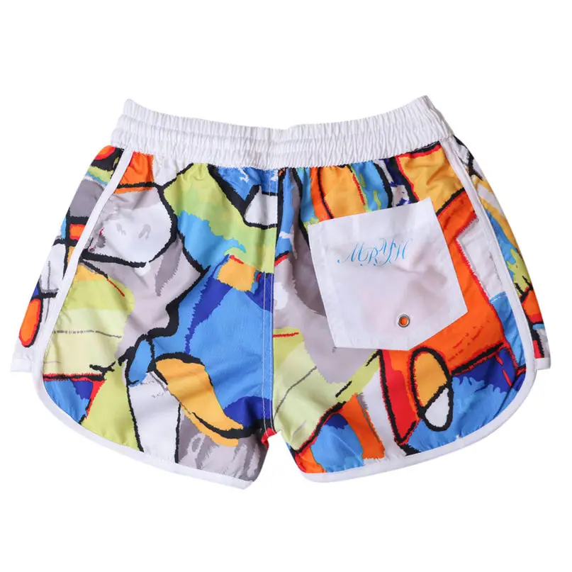 Surfing Running shorts Women Man Pants Swim Trunks Quick Dry Beach Surfing Running Swimming Watershort Boxer shorts #2d27 (1)