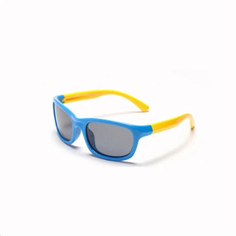 UCOOL/ Новые Модные поляризованные стильные очки детские милые детские солнцезащитные очки Oculos De Sol Infantil - Цвет линз: Серебристый