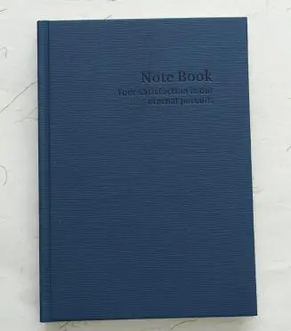 A5 A4 супер толстую тетрадь hard cover винтаж минималистский канцелярские блокнот note book office повестки дня журнал дневник планировщик ежедневник личный дневни канцтовары школьные принадлежности - Цвет: Dark Blue