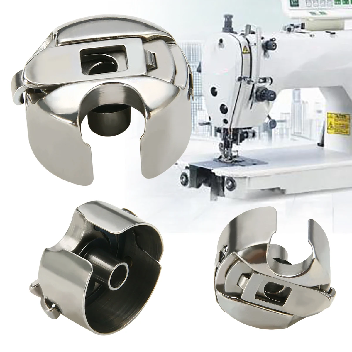 Durable Metal Bobbin Case Sewing Machine Accessorries for Pfaff 260 262 362 463 Domestic and Industrial Models