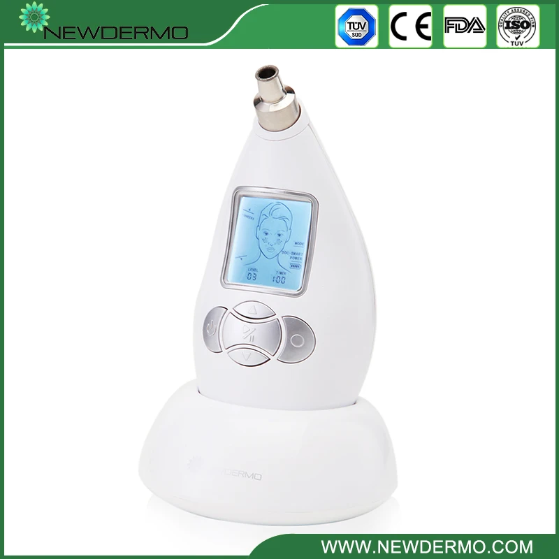 

White Hot Sale Handheld Diamond Microdermobrasion Beauty Machine Vacuum Adsorption V Face Remove Acne Marks Scars Peeling