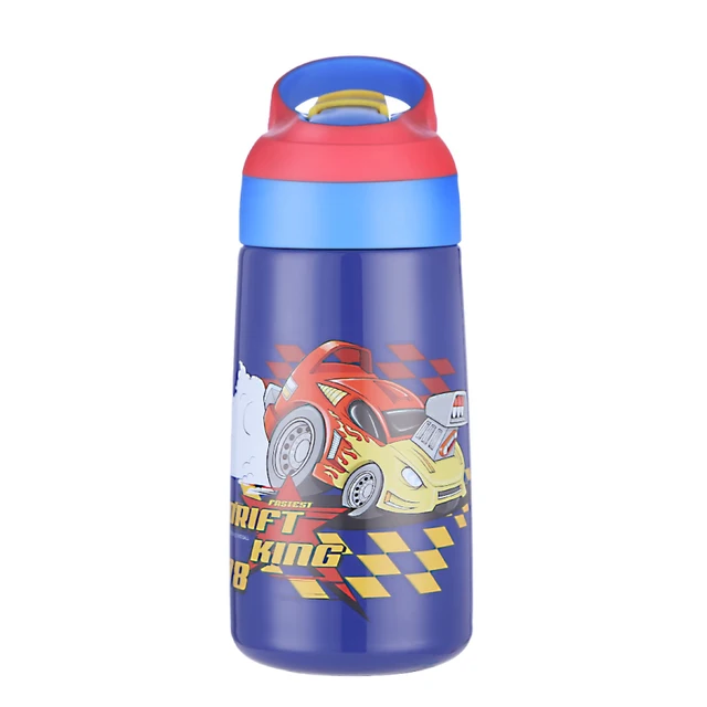 480ml Children's Thermos Cup Drinker With Straw Insulated Drinkware