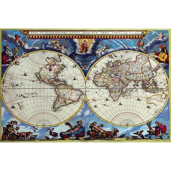 

Yeele Retro Map Backdrops Celebrity Navigation Dream Ship Photography Background Photographic Backdrop For Photo Studio