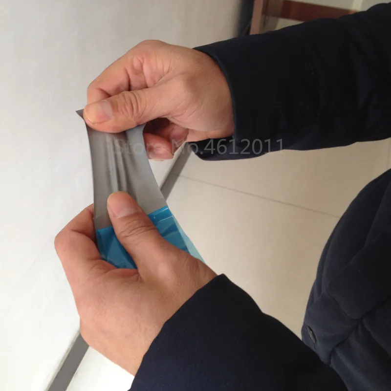 DIY Silver Elastic Reflective Warning Tape Iron On Width 1/" for Clothes Pants !