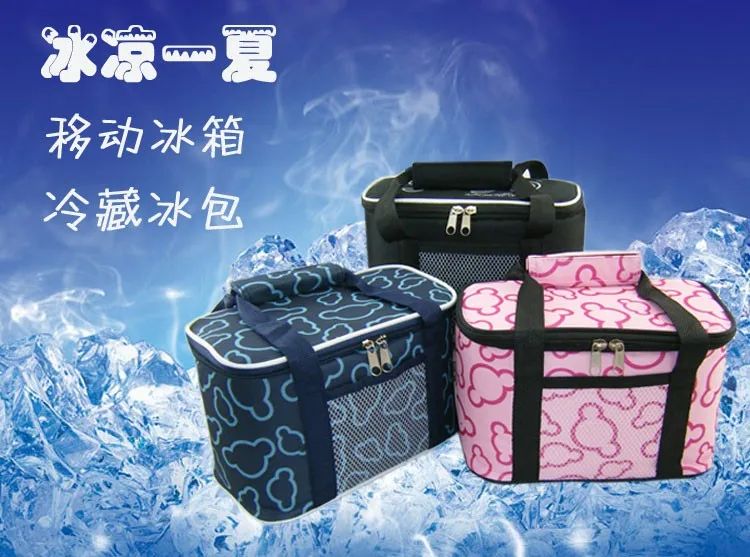 Cooler Bag Thermal Food Insulation Cans Storage Picnic Lunch Shoulder Tote Bag Waterproof Box Cars Ice Keeping Bags Pack bolsa (1)