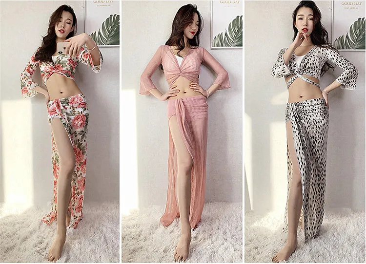 Женский костюм для танца живота Bellydance восточных и азиатских Танцев Живота со