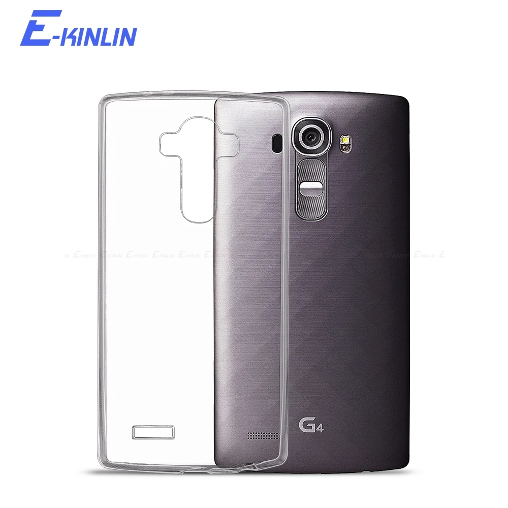 

Silicone UltraThin Clear Soft Full Protective Cover For LG G4 G3 Mini Q NOTE Stylus Prime Stylo 2 3 4 Plus TPU Back Case