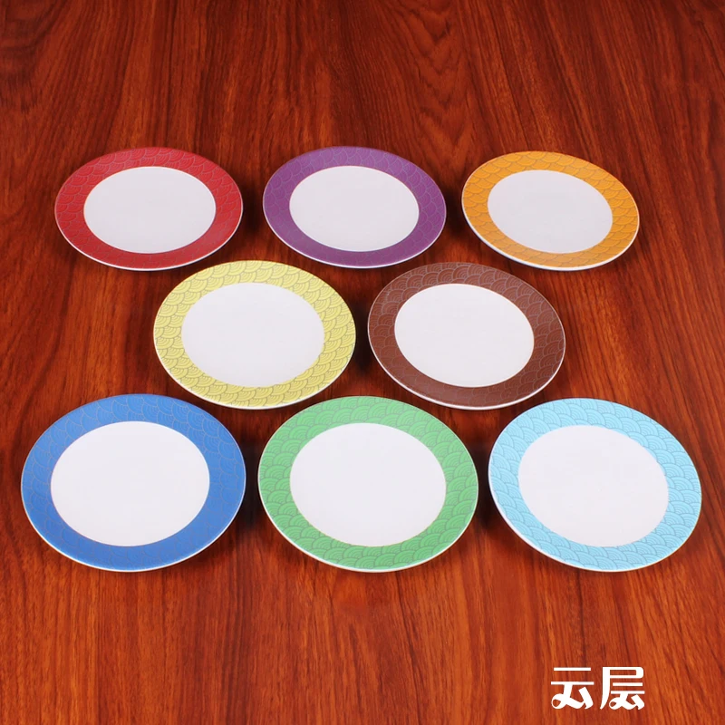 Clouds Home Kitchen Plastic Dinner Plates Melamine Tableware Combine