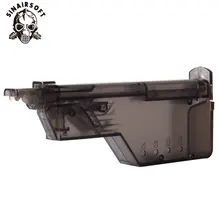 Airsoft Paintball Wargame 155rd Rounds BB Speed Loader Guns Accessories Tactical Strikeball Combat Magazine