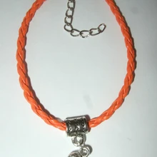 Горячая 40 шт Подвеска со спаниелем Шарм многоцветная плетеная веревка защита от потусторонних сил браслеты и браслет бижутерия уникальные подарки A380