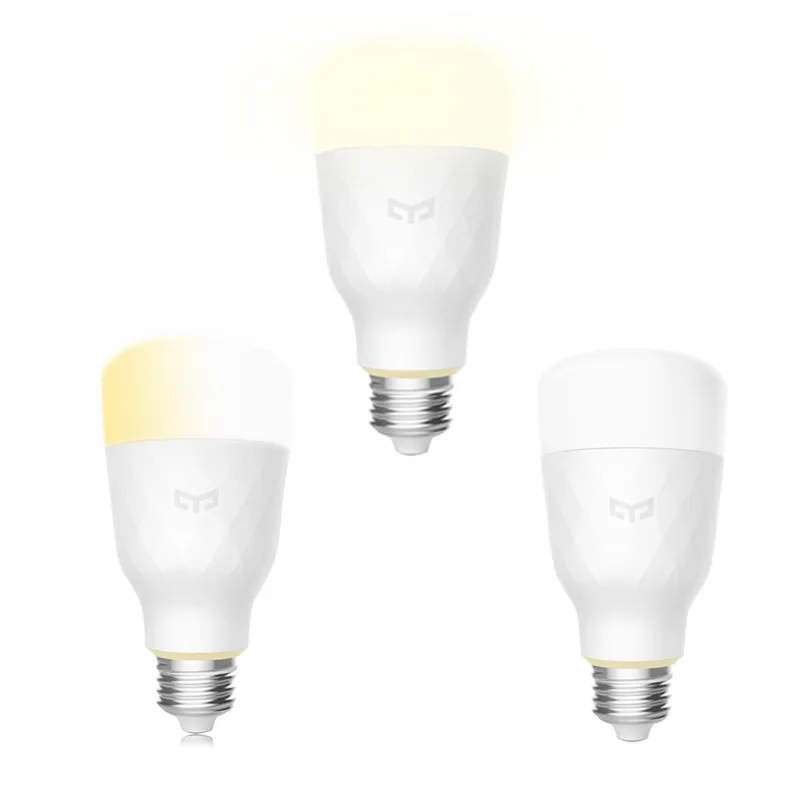 

Yeelight YLDP05YL 3PCS LED Smart Light Bulb Adjustable Color Temperature for Living Room Bedroom E27 LED Light Bulb