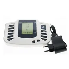 Electrical Muscle Stimulator Body Relax Muscle Massager Pulse Tens Acupuncture Therapy Machine Massage Slipper+2 Pads+box Electrical Muscle Stimulator Body Relax Muscle Massager Pulse Tens Acupuncture Therapy Machine Massage Slipper+2 Pads+box