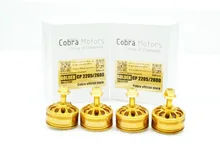 Golden Champion Cobra Motor CP2205-2600Kv,Free Shipping, 4pcs/Set Brushless Motor for Mini Drone Racing, FPV racing