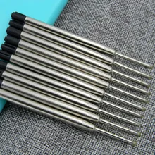 10 шт. большая часть офиса подходит для металла 0,7 мм черный подарок стержни для ручки