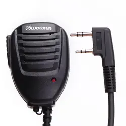 Оригинальный Wouxun ручной микрофон-26 динамик микрофон для Wouxun KG-UVD1P KG-UV6D KG-UV8D KG-UV899 KG-UV9D плюс рация радио