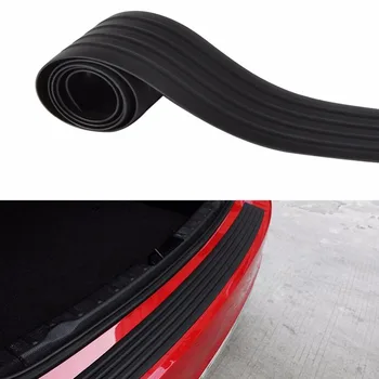 

Car Trunk guard plate sticker FOR Volkswagen VW Golf 7 MK7 Rear bumper rubber protection sticker