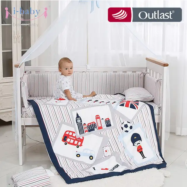 Online Shop I Baby Baby Bedding Set 9pcs Crib Sets England Time