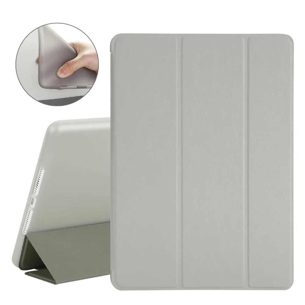 

Case for iPad 2018 cover Silicone soft shell Ultra-thin Magnetic Case for iPad 9.7 2017 New Model A1822 A1893 A1893 A1954