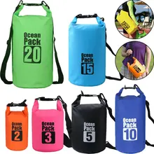 PVC Storage Bag 5L/10L/20L/30L Waterproof Dry Bag Shoes Bag Swimming Bag Drifting Kayaking River Hiking Dustproof Backpack multifunctional waterproof outdoor drift pvc storage bag yellow 5l