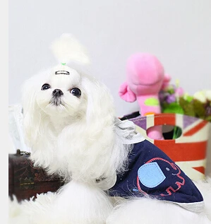 5CLP15 Одежда для собак Летний жилет толстовки костюмы для собак одежда щенка хлопковая Футболка 1 шт - Цвет: navy blue