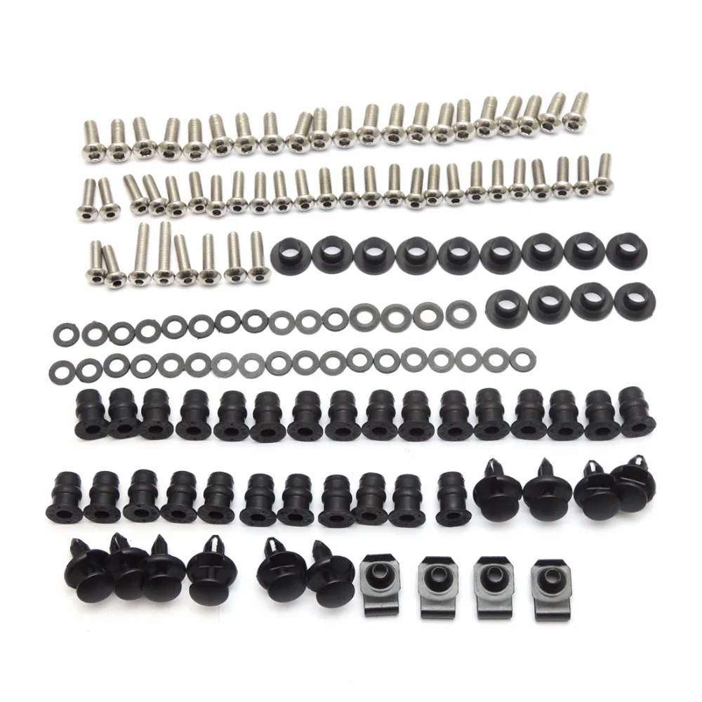 For Kawasaki 2005 2006 Ninja ZX 6R Fairing Bolt Screws Kit Fasteners
