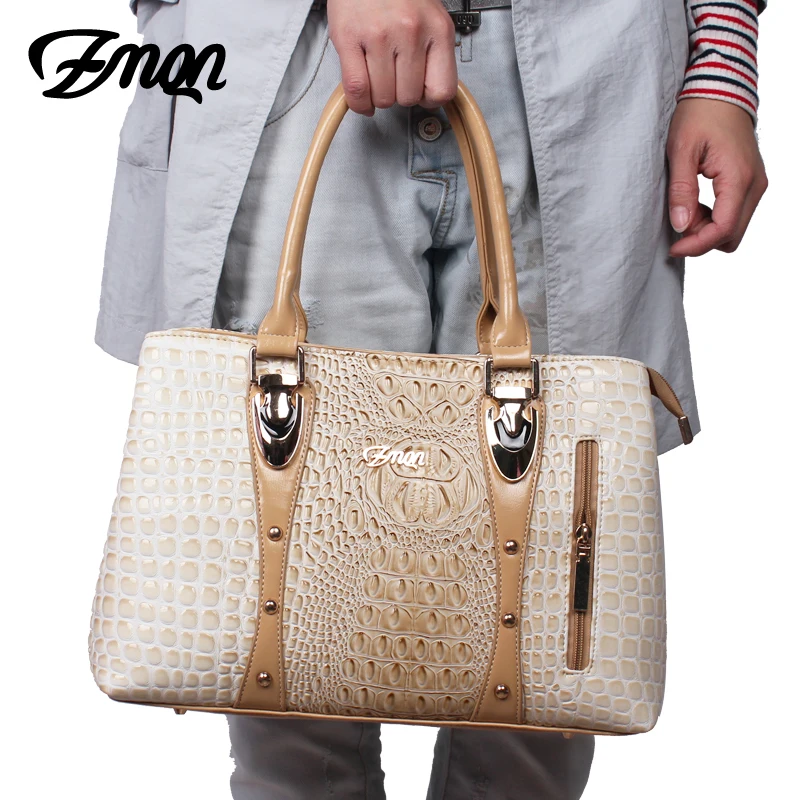 ZMQN Luxury Handbags Women Bags Designer Bags For Women 2019 Fashion Crocodile Leather Tote Bags Handbag Women Famous Brand A804 ZMQN Luxury Handbags Women Bags Designer Bags For Women 2019 Fashion Crocodile Leather Tote Bags Handbag Women Famous Brand A804