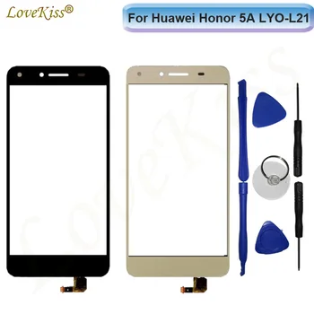 

Front Panel For Huawei Honor 5A Y5 II 2 Y5II CUN-L01 LYO-L21 Touch Screen Sensor Digitizer LCD Display Glass TP Replacement
