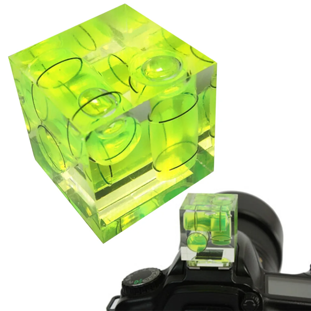 Bodhi2000 1 4Pack Camera Hot Shoe Level Hot Shoe Cover Hot Shoe Mount Bubble Spirit Level f/ür Kamera