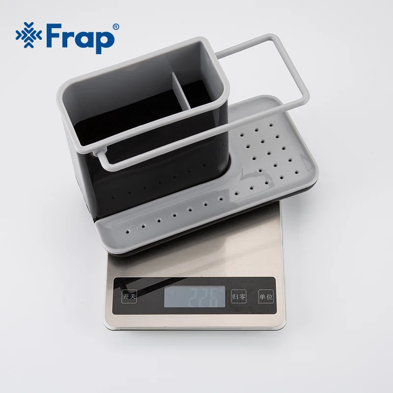 Органайзер Frap Y36021 приспособление для хранения губки в кухонной раковине|Полки и