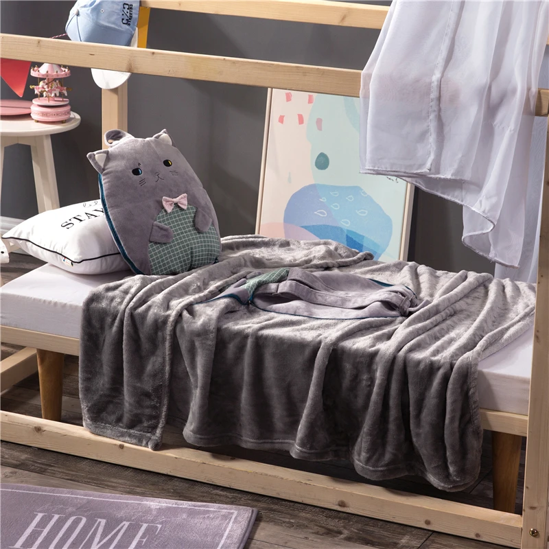 

Grey Rabbit Cartoon Pattern Dual-Purpose Backpack Blanket With Easy To Carry Can Wear Blanket Warm In Winter Christmas gift