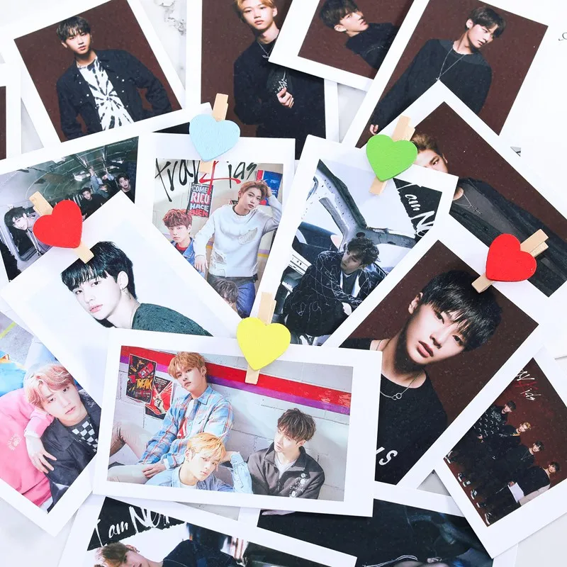 

20pcs/set New K-pop STRAY KIDS Lomo Cards Self Made Paper Photo Cards For Fans Collection Gift