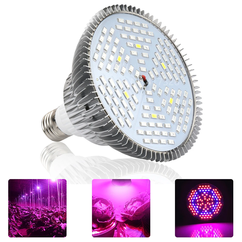 YWXLight 1PCS E27 LED Plant Grow Light 12W 24W Red Blue UV IR Phyto Lamp 90-265V LED Full Spectrum Lamp for Hydroponics Flowers YWXLight 1PCS E27 LED Plant Grow Light 12W 24W Red Blue UV IR Phyto Lamp 90-265V LED Full Spectrum Lamp for Hydroponics Flowers