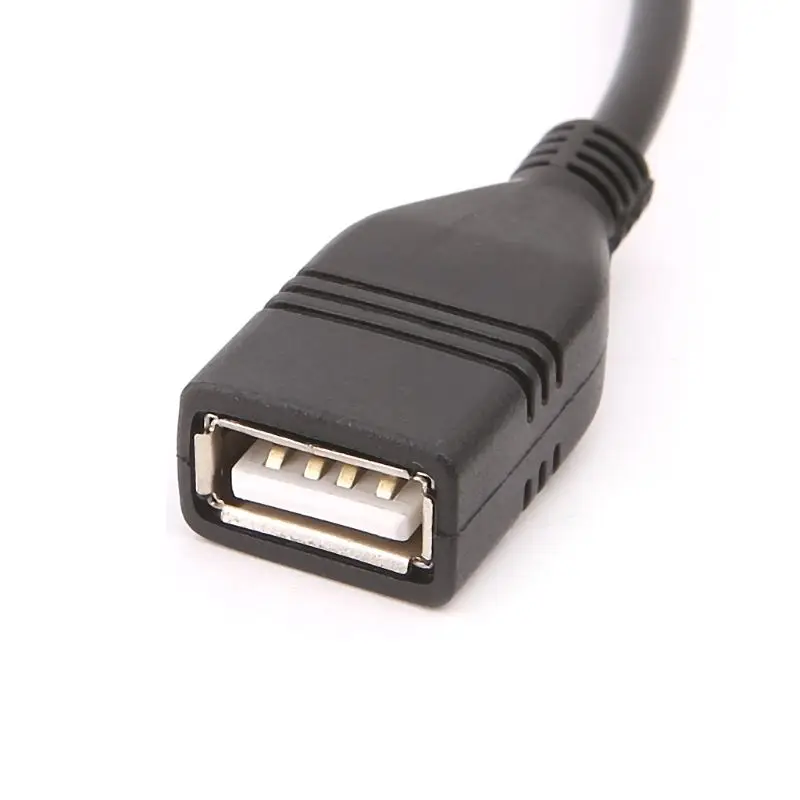 AUX медиа интерфейс USB Женский аудио адаптер кабель AMI для Mercedes Benz|Кабели адаптеры и