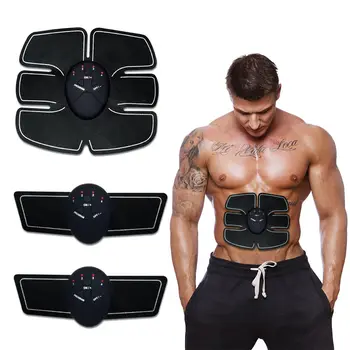 

Fitness Massage Stimulator Ultimate ABS Simulator EMS Training Body Abdominal Muscle Exerciser AB & Arms