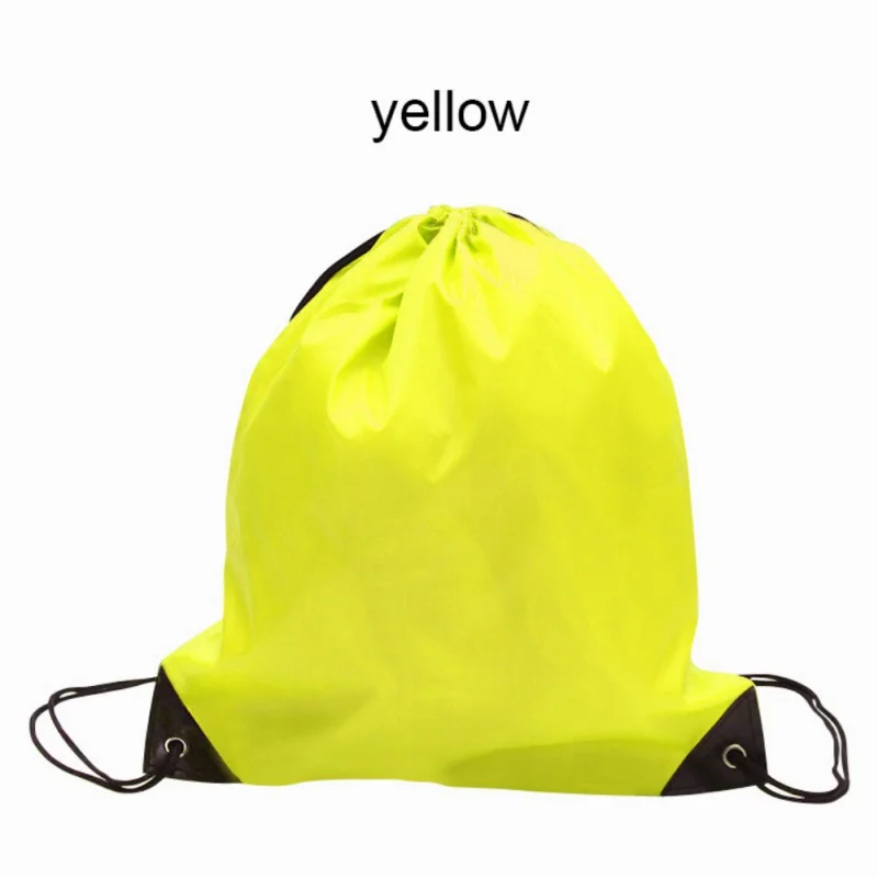 

Style Premium School Drawstring Duffle Bag Sport Gym Swim Dance Shoe Backpack Solid color