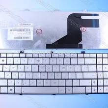 N55 RU Клавиатура для ноутбука asus N57 N55F N55S N55SL N55SF Серебристая Русская клавиатура для ноутбука MP-11A13SU69202