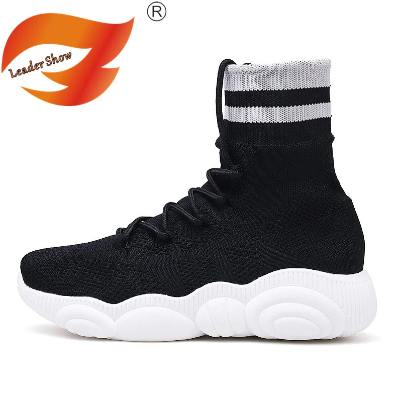 

Leader Show Women Casual Shoes Breathable High-top Casual Women Shoes Fashion Outdoor Vulcanize Shoes Sneakers Zapatillas Muier