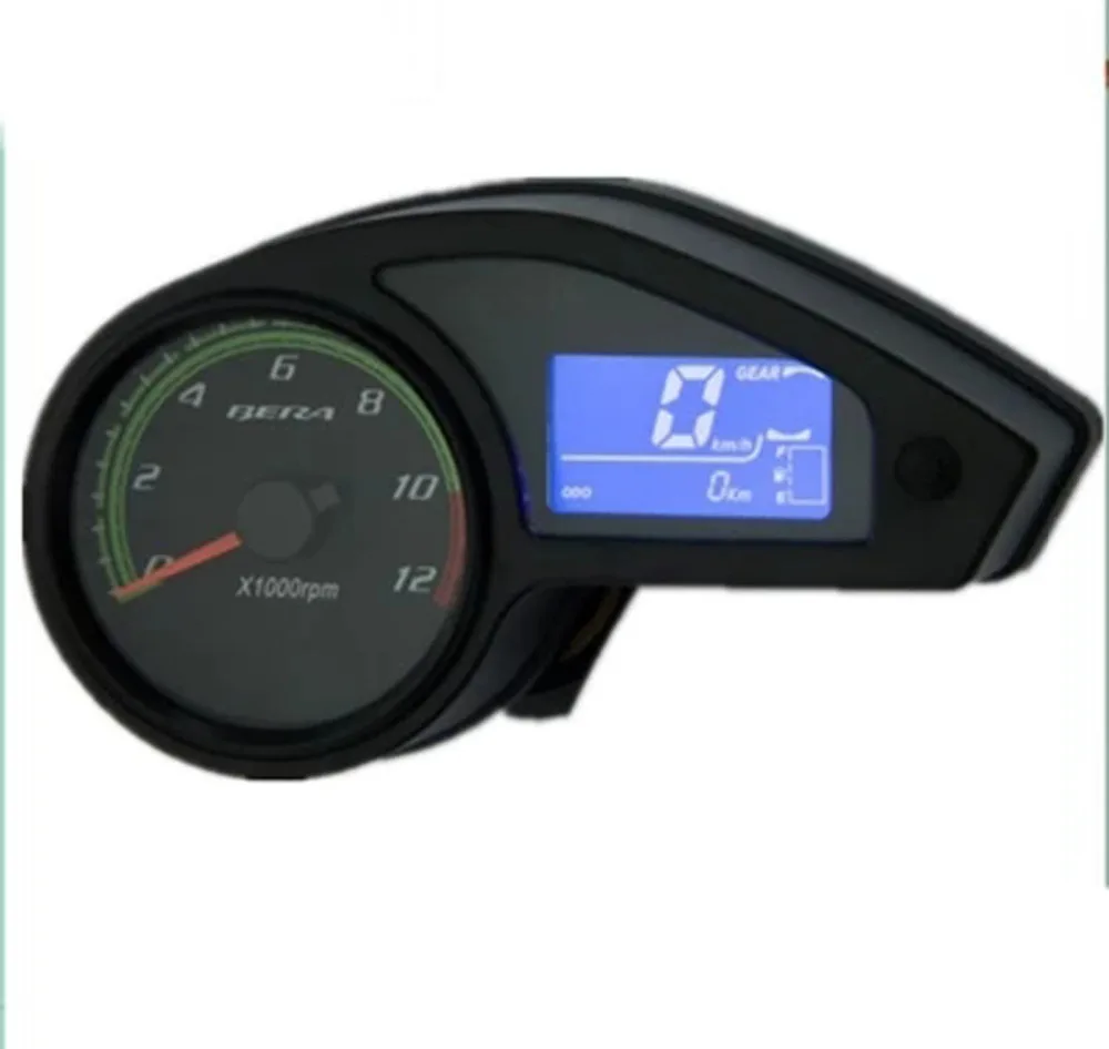 

H72 motorcycle instrument / LCD meter / odometer / tachometer modified assembly