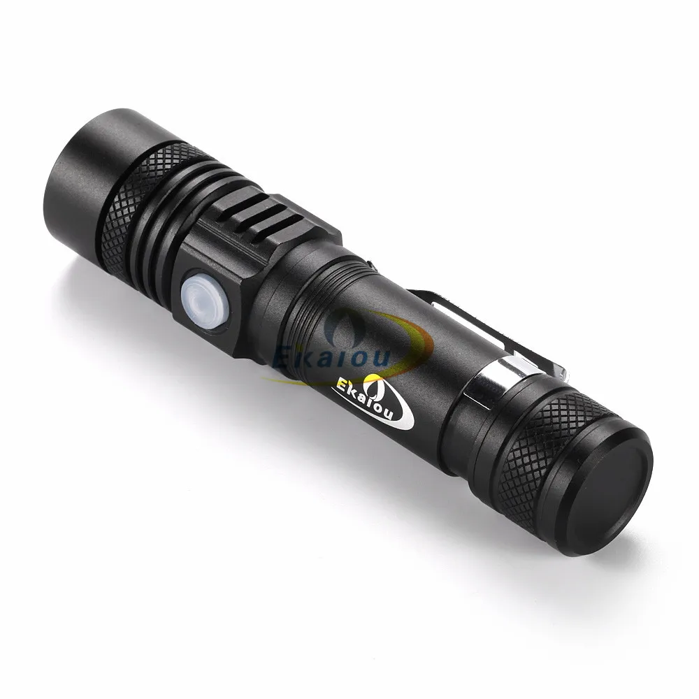2018-New-USB-18650-Rechargeable-Aluminum-Alloy-Adjustable-Focus-LED-Flashlight-Portable-LED-Tactical-torch-Battery (2)