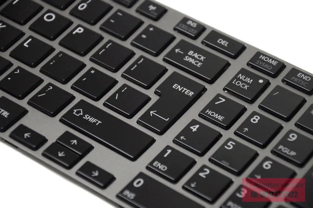 Новая замена Toshiba Satellite P850 P855 британский английский версии Подсветка клавиатуры
