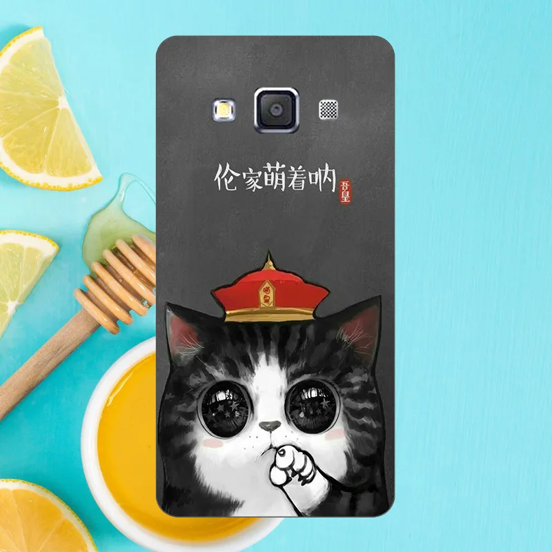 Чехол на заднюю панель телефона с милым рисунком кота чехол для samsung Galaxy A10 A10S A10E A20 A20E A30 A40 A50 A60 A70 A80 A90 5G чехол s Fundas Capa