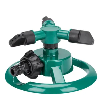 

3 Nozzle Automatic Watering Sprinklers Kits Grass care 360 Degree Rotating Lawn Water Sprinkler Irrigation tools Garden Supplies