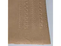 Plaid knitted Braid (camel)