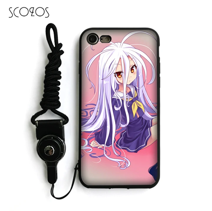 SCOZOS No Game No Life survival game Anime Silicone Phone