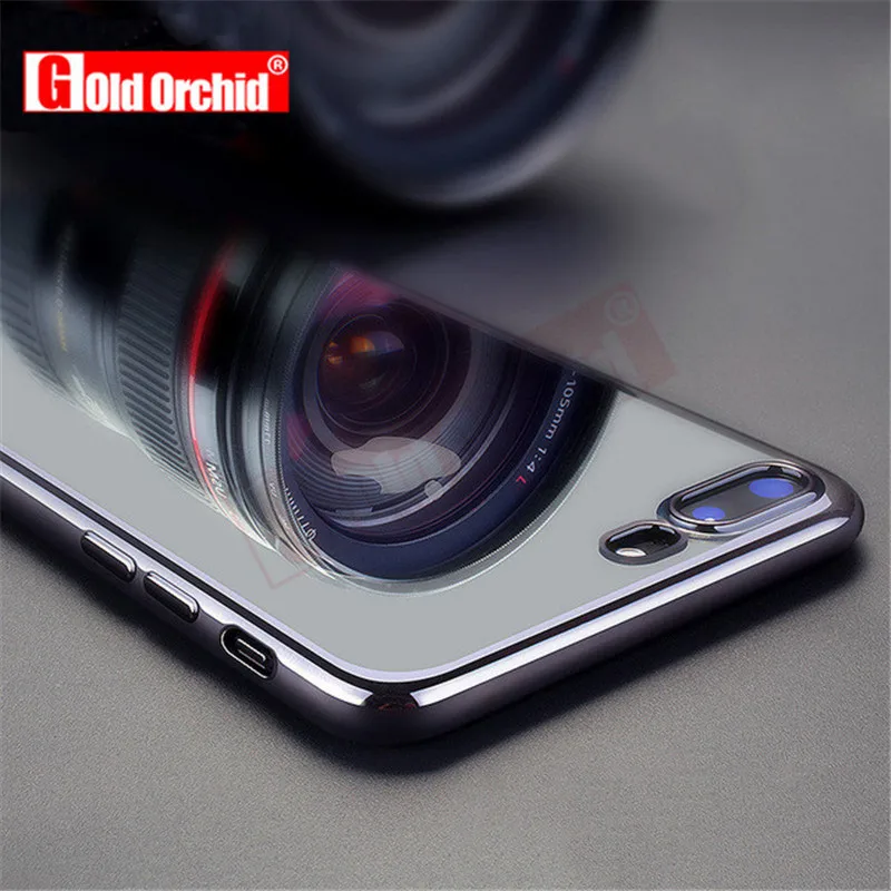 

Phone Case Fashion For iPhone 6 7 Case Electroplating Metallic Matte TPU+Soft For iPhone 6 7 Plus Case For iPhone 5 Cases