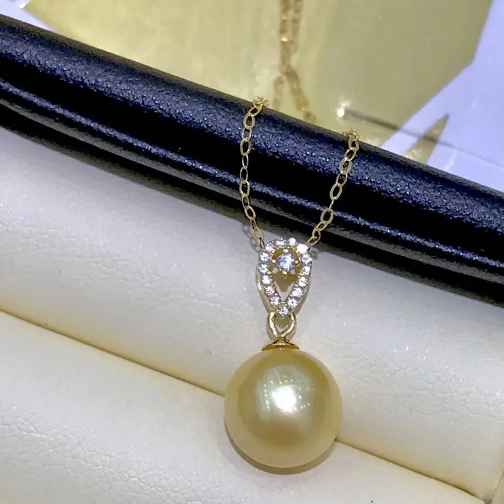 

Solid 18K Yellow Gold Pendant Connector Bead cup and bail 18Karat Solid 18ct Dangle Pendant Findings DIY Fashion Jewelry Making