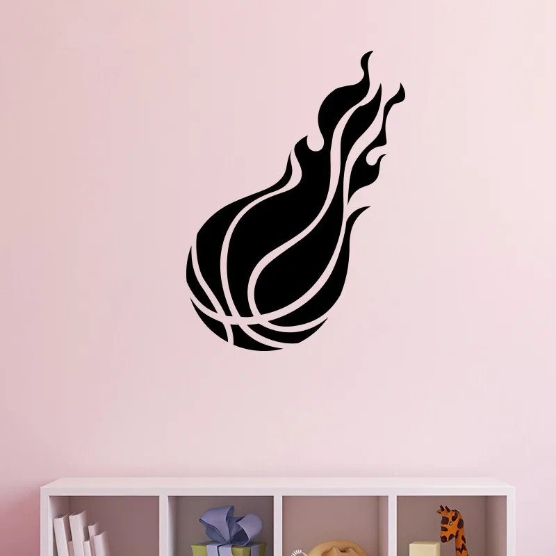 

Basketball Inspirational Wall Sticker for Kids Room Decor Bedroom Accessories Wall Decal Wallstickers Home Decor