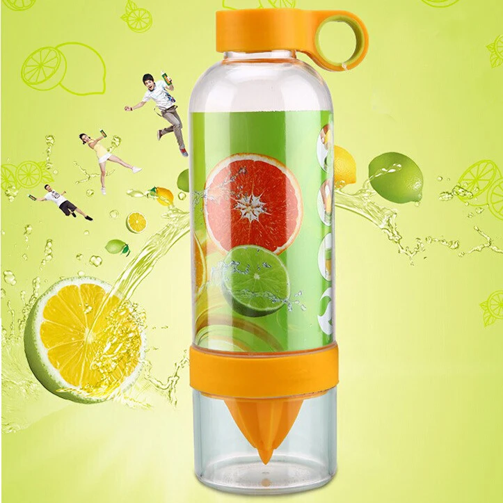 New Arrival Fruit Water Bottle Infuser Fresh Lemon Squeeze Cup